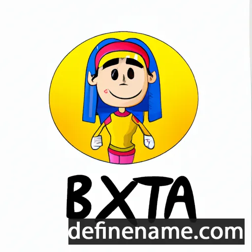 Bixenta cartoon