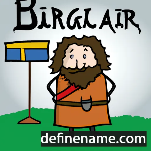 Bjarnlaugr cartoon