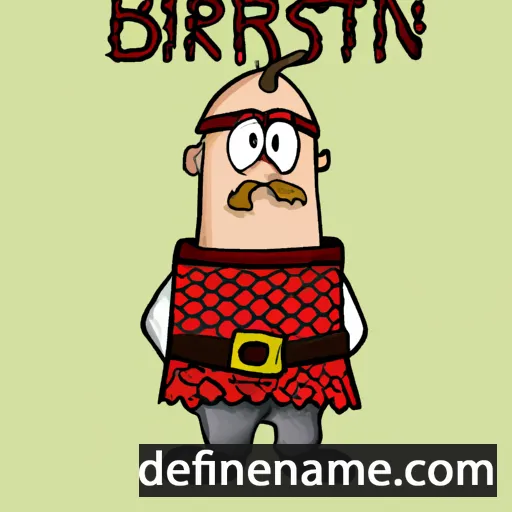 Bjarnsteinn cartoon