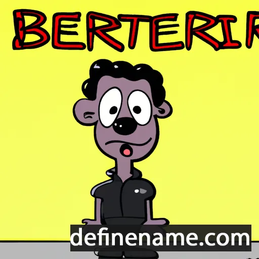 Bjerte cartoon