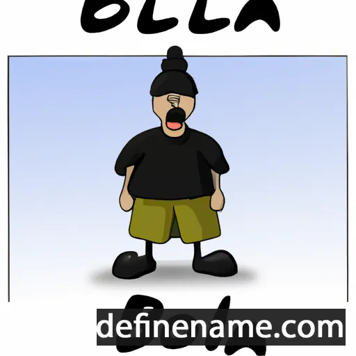 Bjølla cartoon