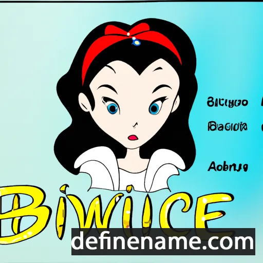 Blanche-Neige cartoon