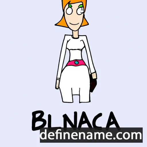 Blankica cartoon