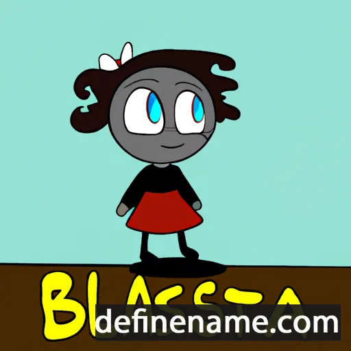 Blaskita cartoon