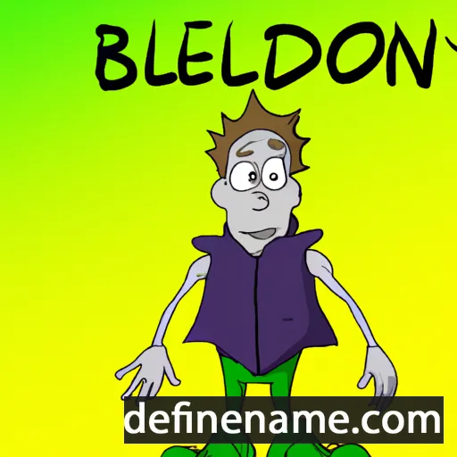 Bledion cartoon