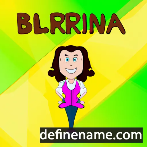 Blerina cartoon