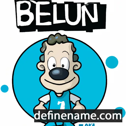 Bleuen cartoon