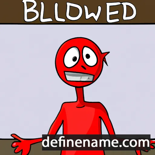 Blodwedd cartoon