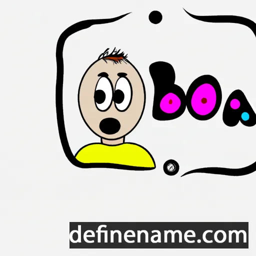 Bo-a cartoon