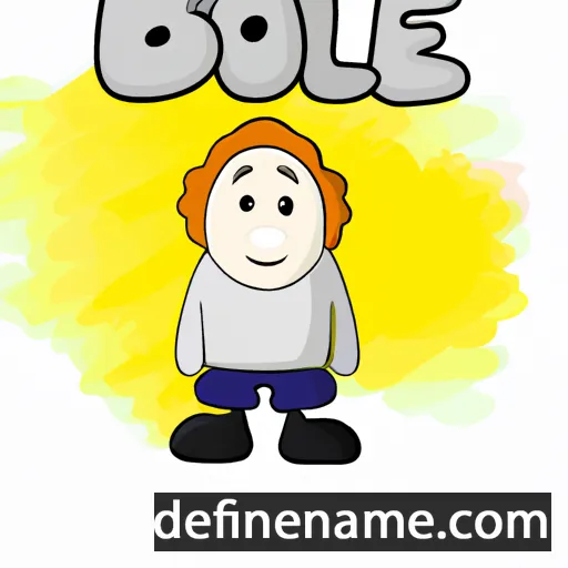 Bóel cartoon