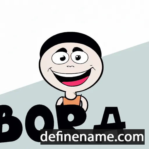 Bôra cartoon