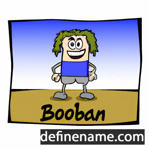 Bobbejaan cartoon