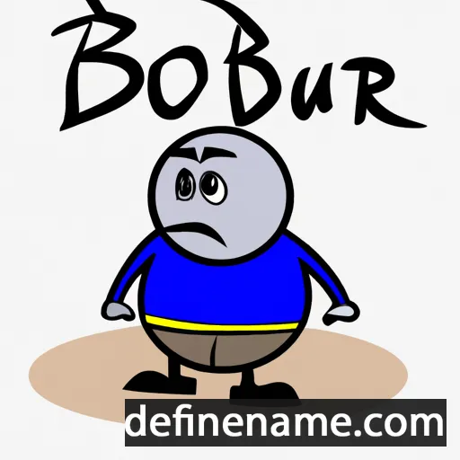 Bobur cartoon