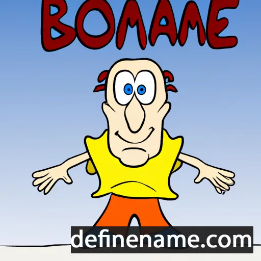 Bodmaël cartoon