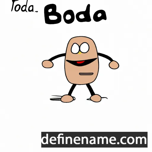 Bodza cartoon