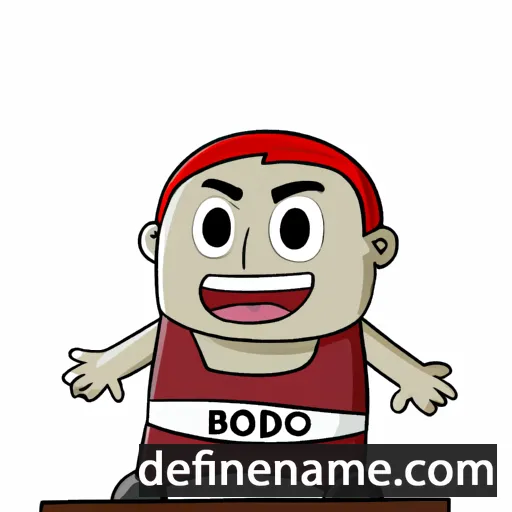 Boediono cartoon