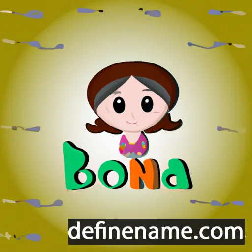 Boena cartoon