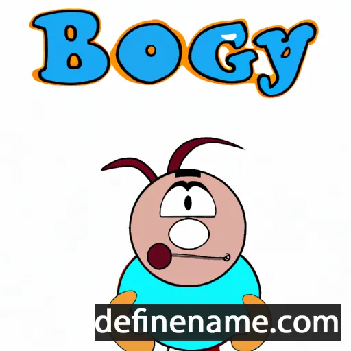 Bogey cartoon