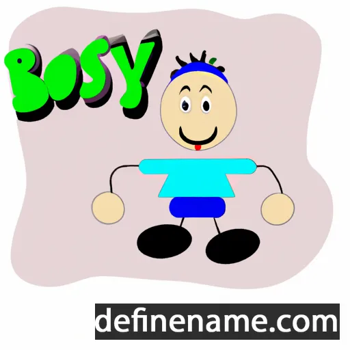 Boisy cartoon