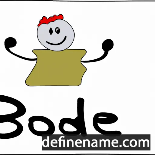 Bolde cartoon