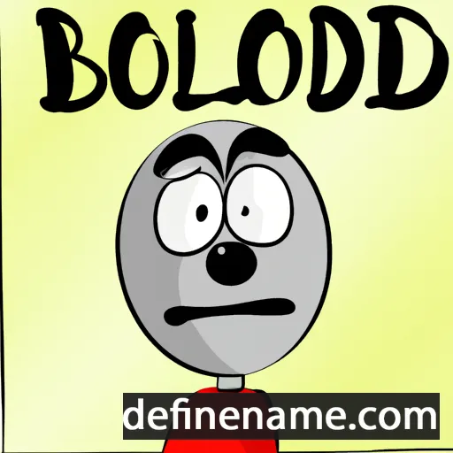 Boldi cartoon