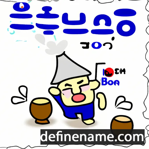 Bom-deul cartoon