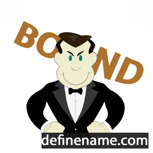 Bond cartoon