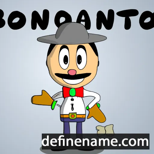 Bonfantino cartoon