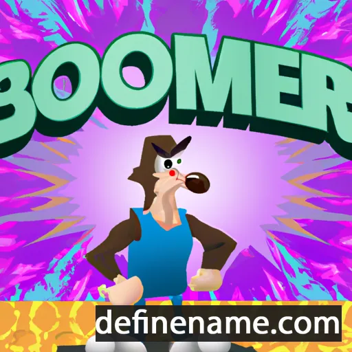 Boomer cartoon