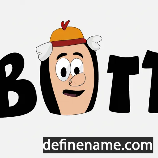 Bóti cartoon