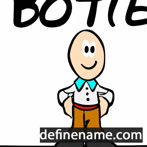 Börte cartoon