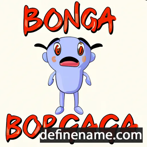 Boragane cartoon