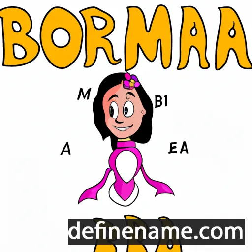 Borimira cartoon