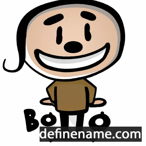 cartoon of the name Boro