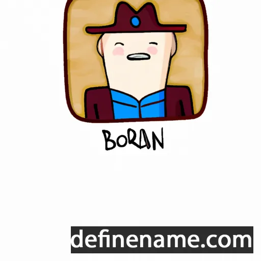 Borxan cartoon