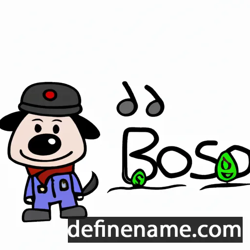 Bosco cartoon