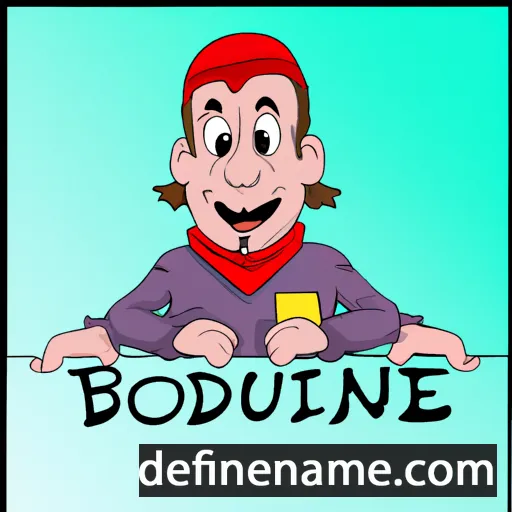 Boudine cartoon