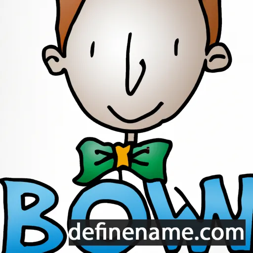 Bow cartoon