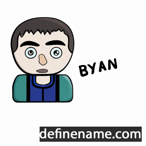 cartoon of the name Boyan