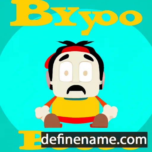 Boycho cartoon