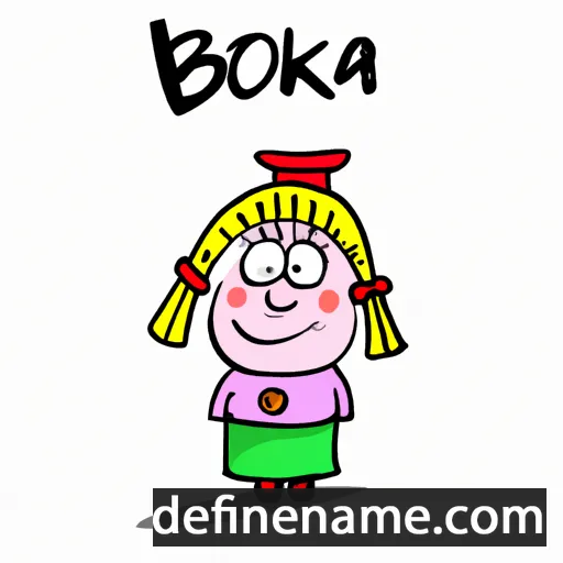 Božimirka cartoon