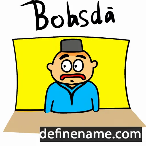 Bozsidár cartoon