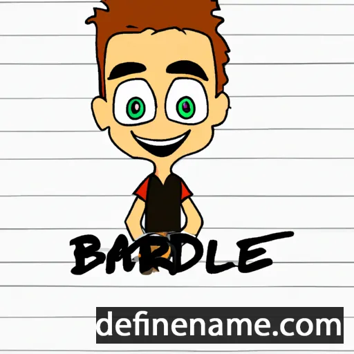 Bradlie cartoon