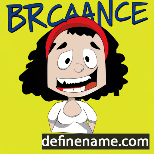 cartoon of the name Branca