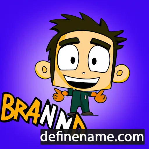 Brandán cartoon