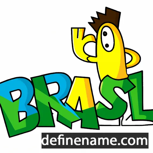 Brasil cartoon