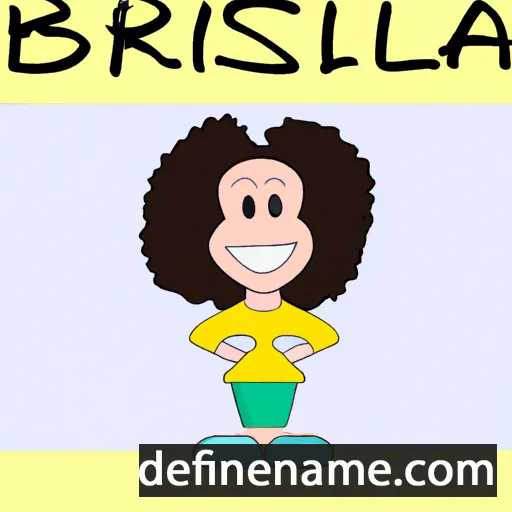 Brasilia cartoon