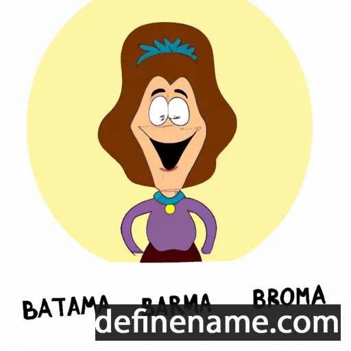 Bratomira cartoon