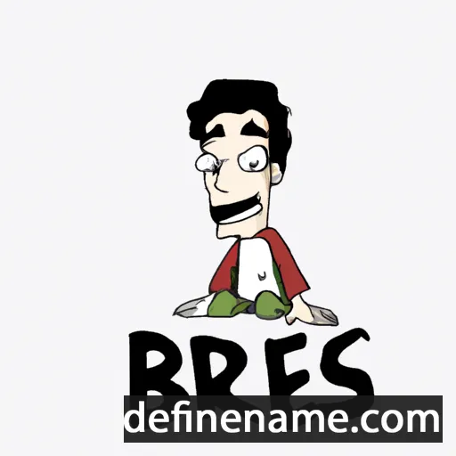 Brès cartoon