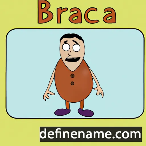 Breaca cartoon